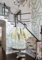 Room of the Day: Suburban Foyer Makes a Powerful First Impression