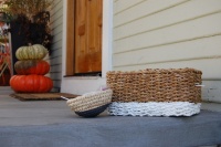 Fall DIY Project: Greet Trick-or-Treaters With a Dip-Dyed Basket