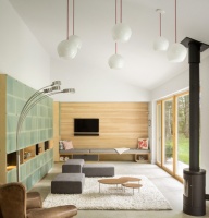 Room of the Day: Custom Storage Supports a Minimalist Living Room